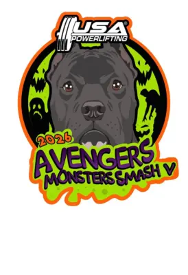 Image for 2026 USA Powerlifting Avengers Monsters Smash V